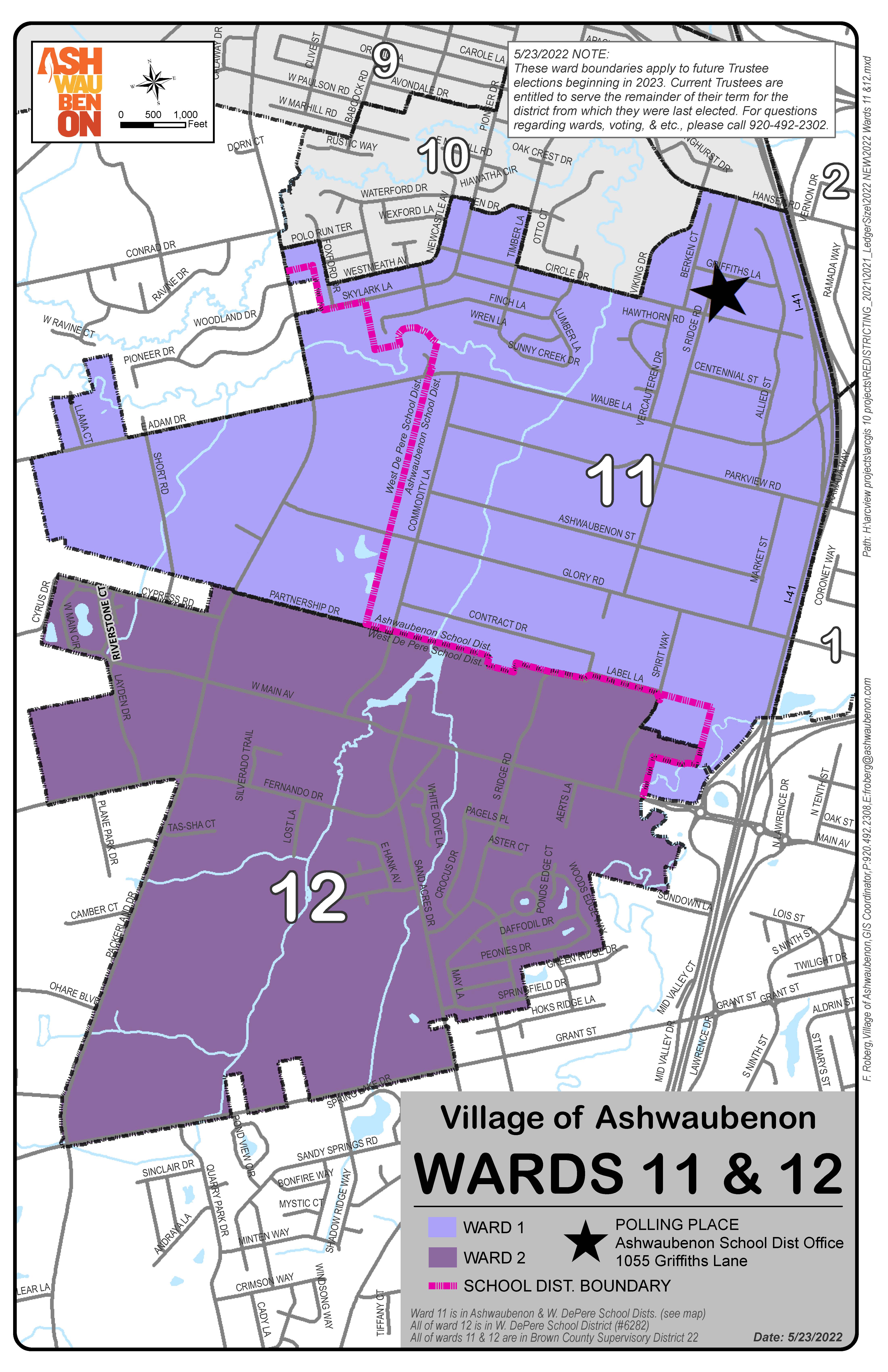 Wards 11 & 12